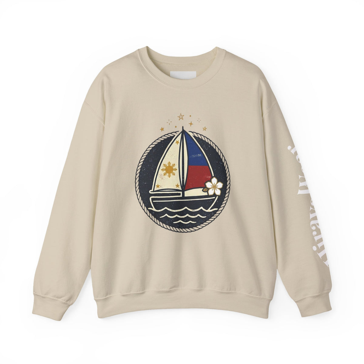 Nostalgic Philippines Sailboat Crewneck