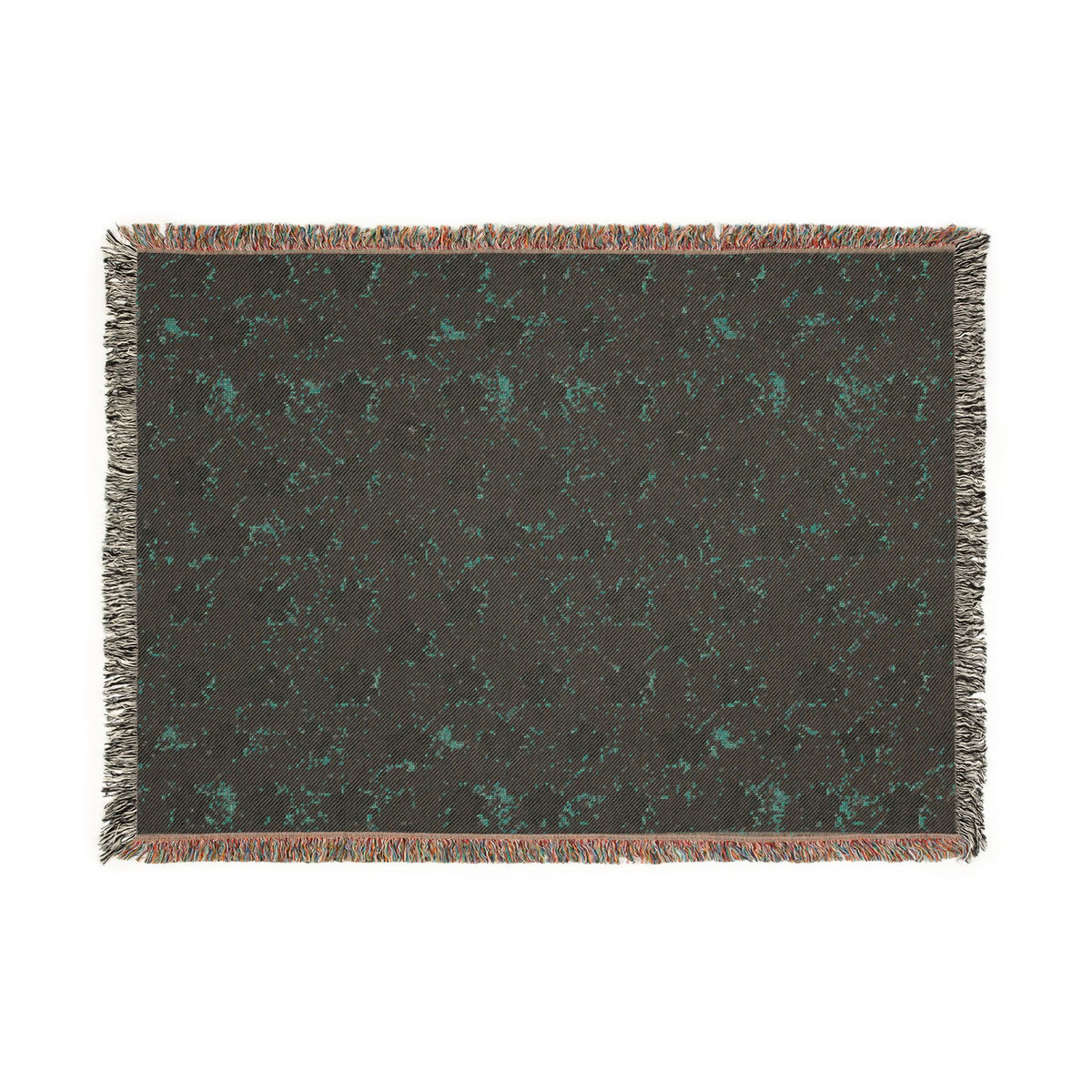 Floral Woven Blanket — Dusty Blush Pink 🌸 Throw