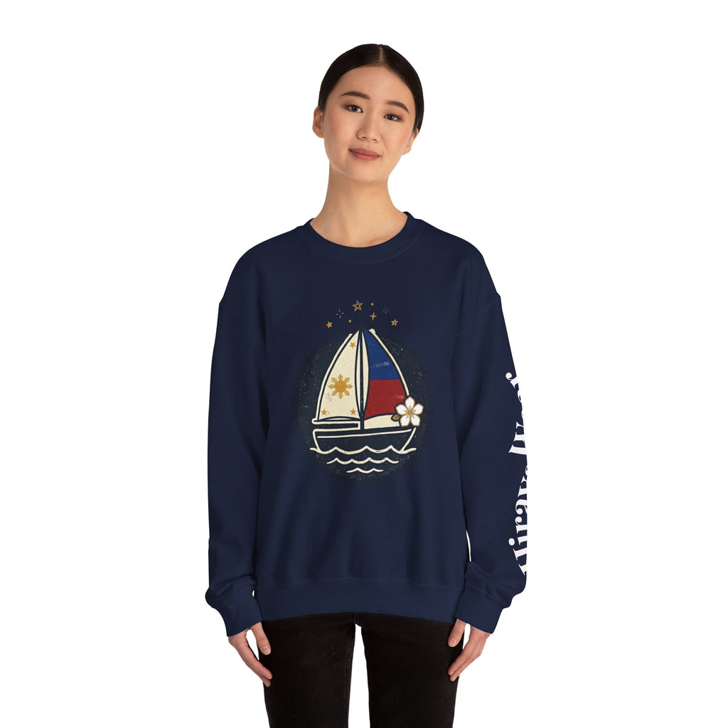 Nostalgic Philippines Sailboat Crewneck