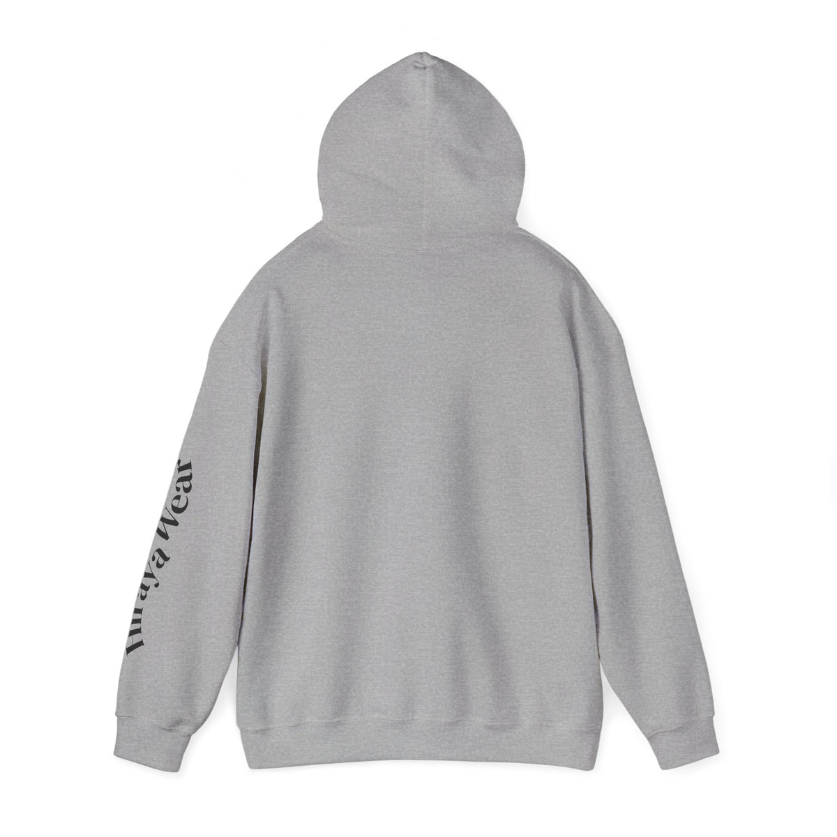 Hiraya Wear Floral Logo Hoodie — Minimalist Sampaguita Sweatshirt