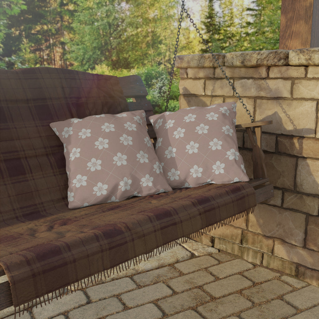 Dusty Blush Pink 🌸 Outdoor Pillow