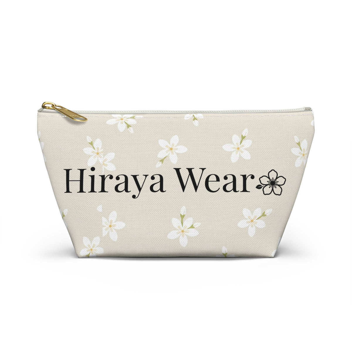 Floral Portrait Accessory Pouch — Hiraya Wear Cosmetic Bag