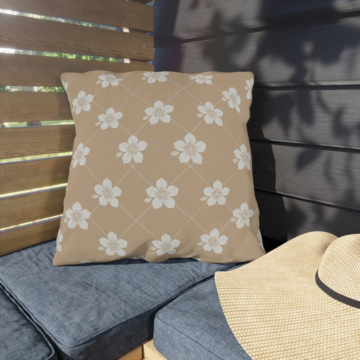 Warm Beige 🟤 Outdoor Pillow