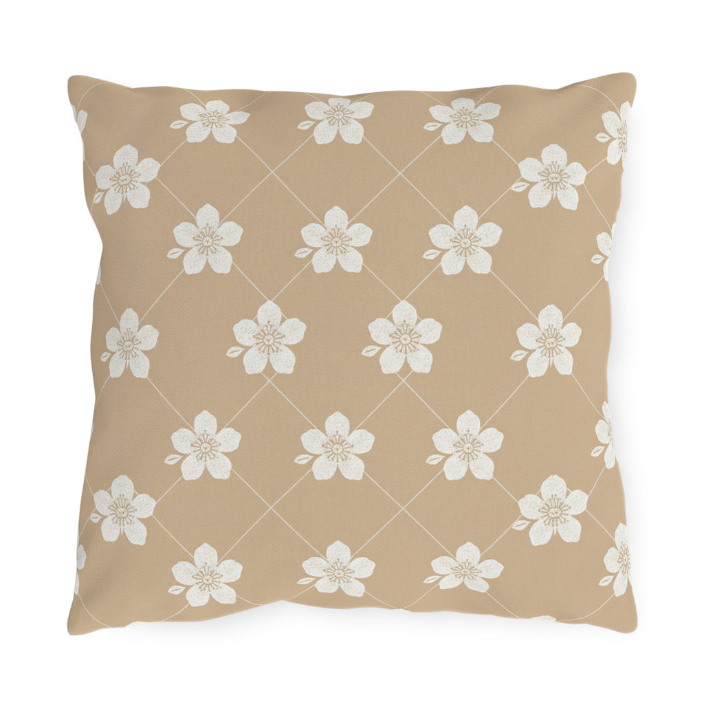 Warm Beige 🟤 Outdoor Pillow