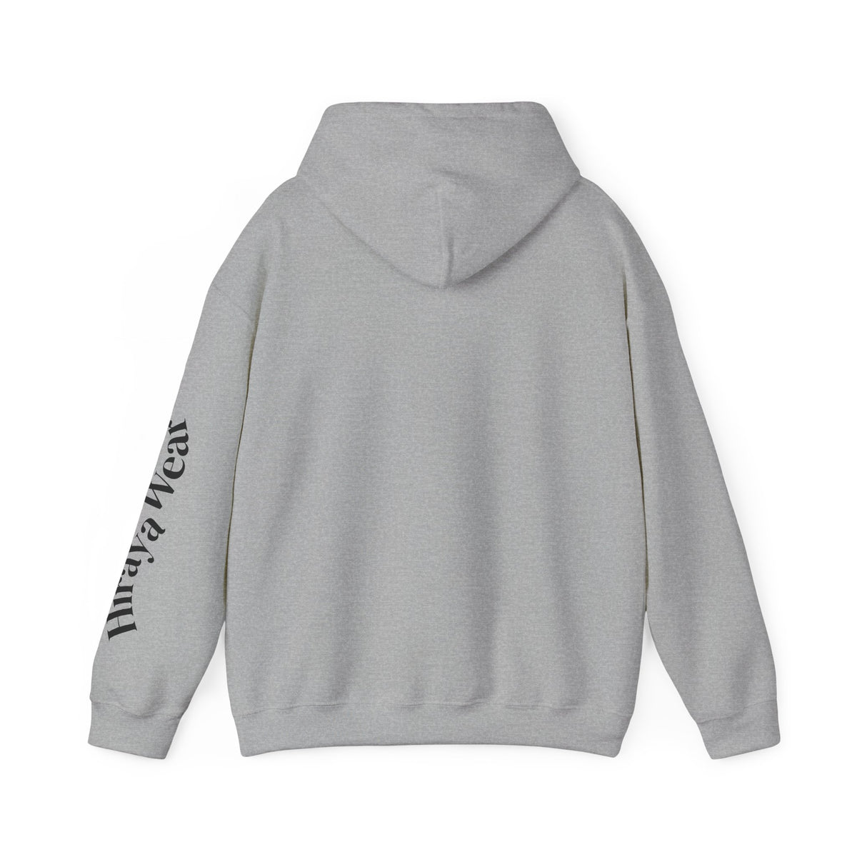 Hiraya Wear Floral Logo Hoodie — Minimalist Sampaguita Sweatshirt