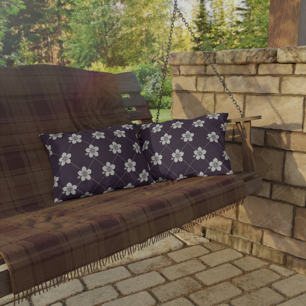 Deep Plum 🍇 Outdoor Pillow