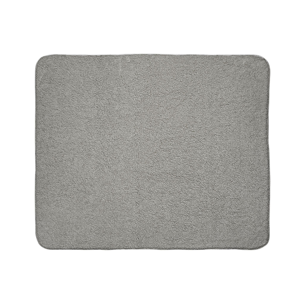 Black & White (Dark) 🖤 Floral Fleece Sherpa Blanket Throw