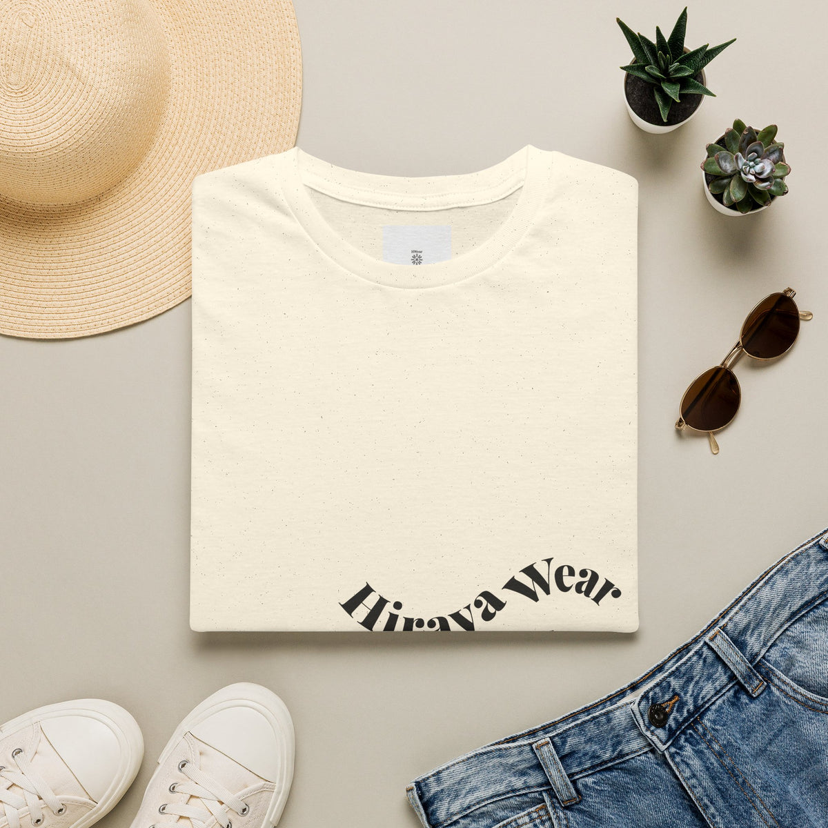 Hiraya Wear Floral Logo T-Shirt