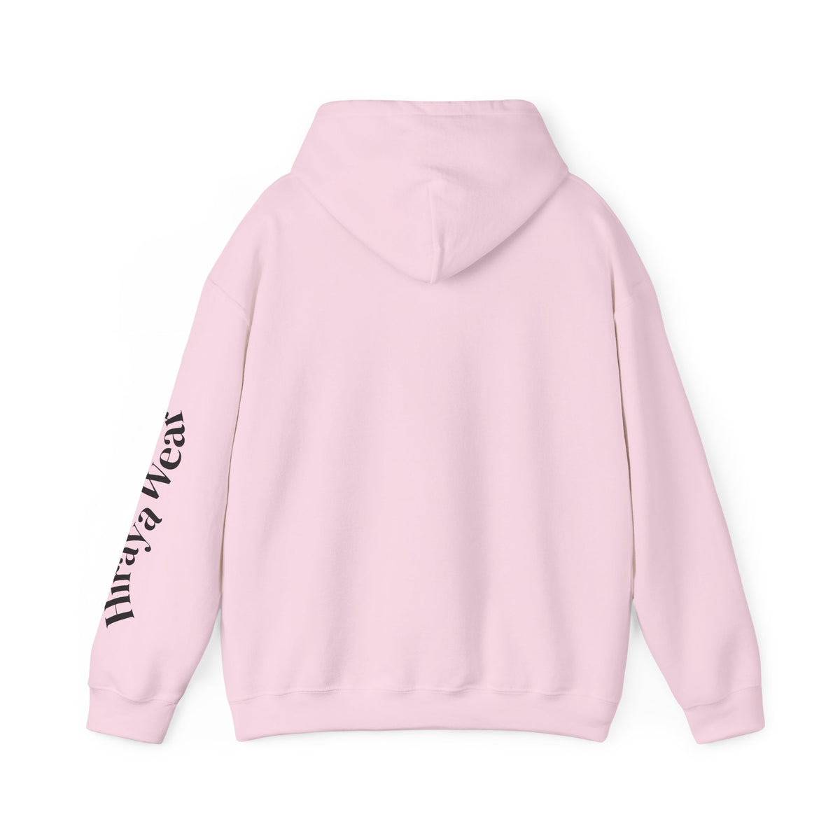 Hiraya Wear Floral Logo Hoodie — Minimalist Sampaguita Sweatshirt