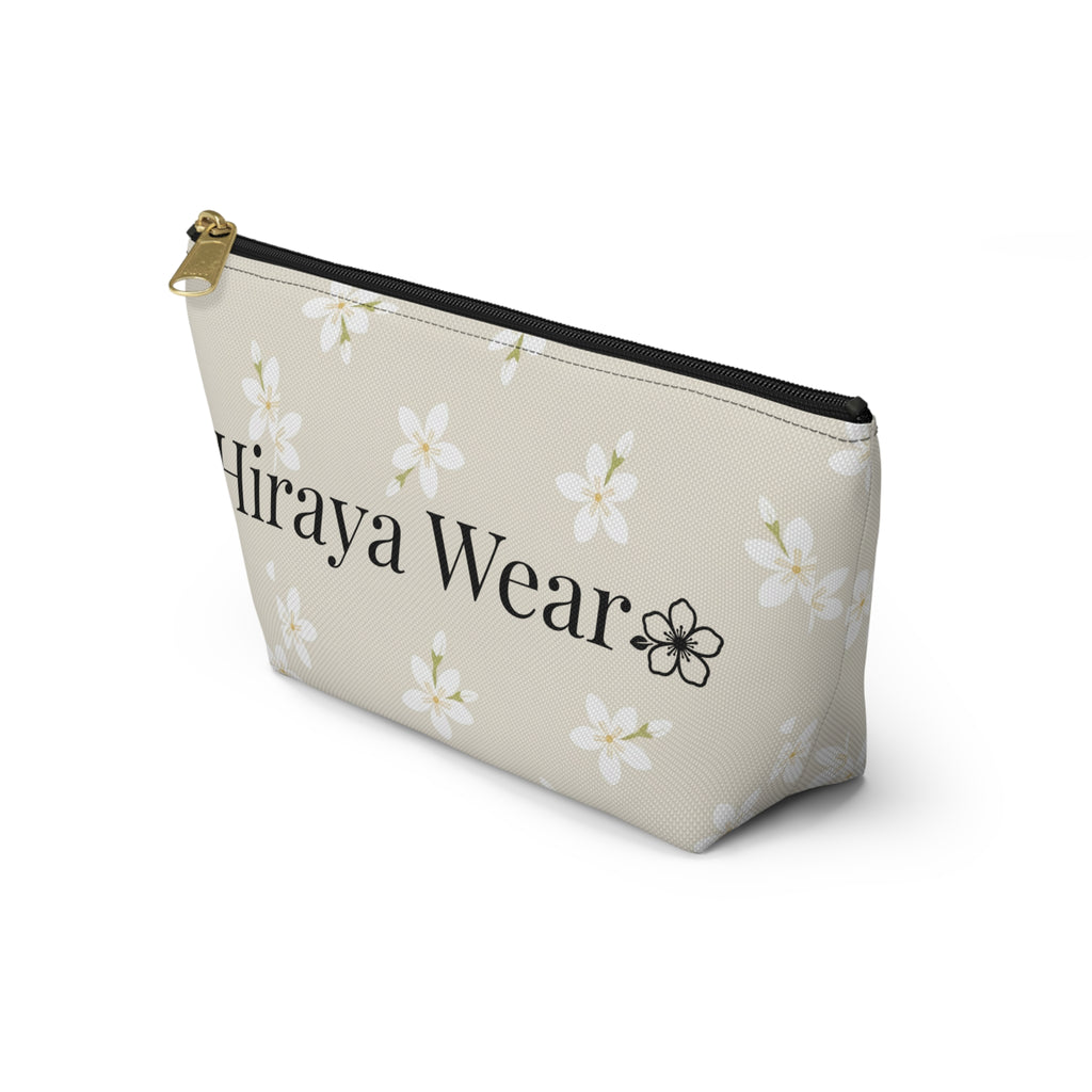 Floral Portrait Accessory Pouch — Hiraya Wear Cosmetic Bag