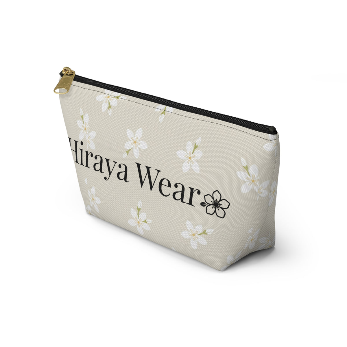 Floral Portrait Accessory Pouch — Hiraya Wear Cosmetic Bag