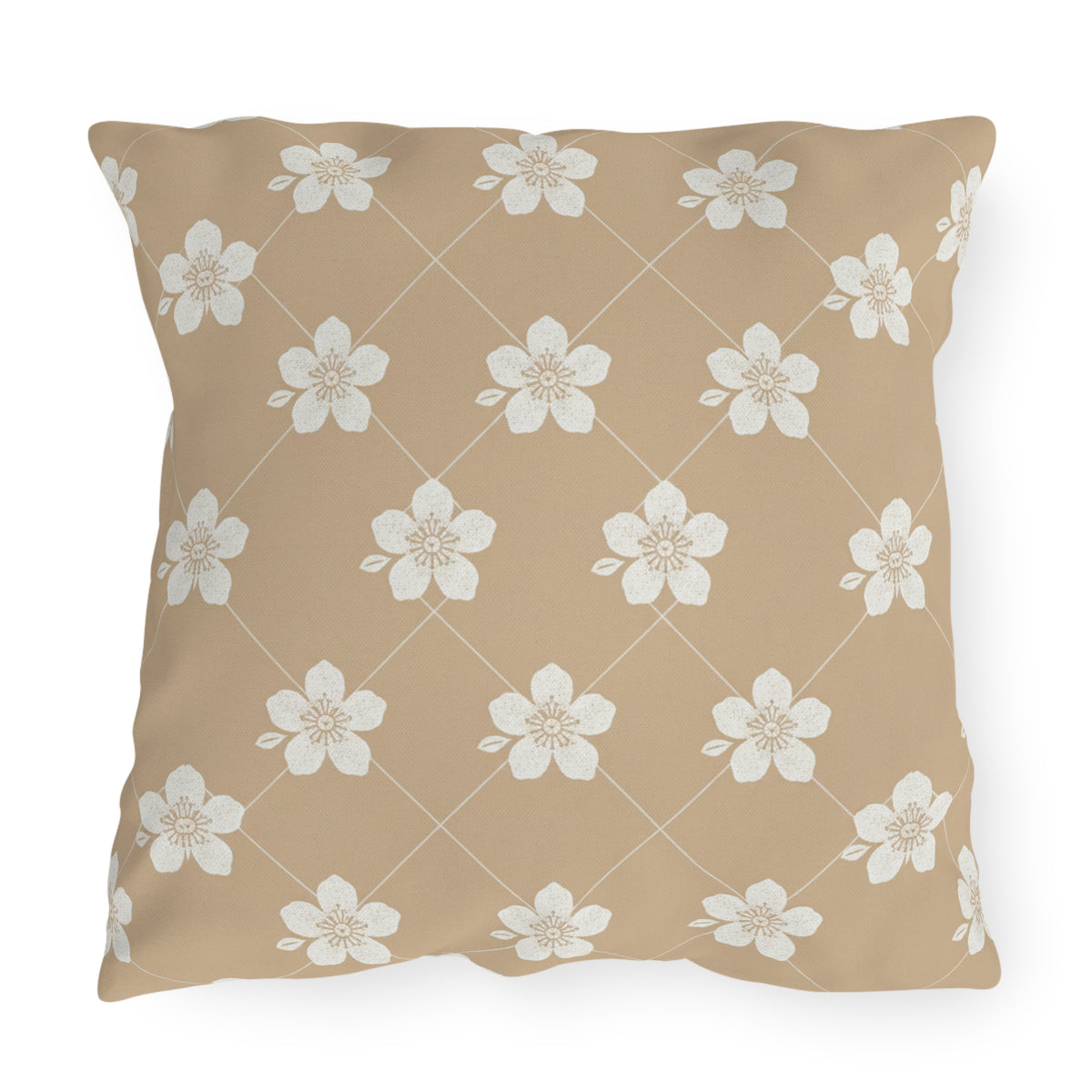 Warm Beige 🟤 Outdoor Pillow