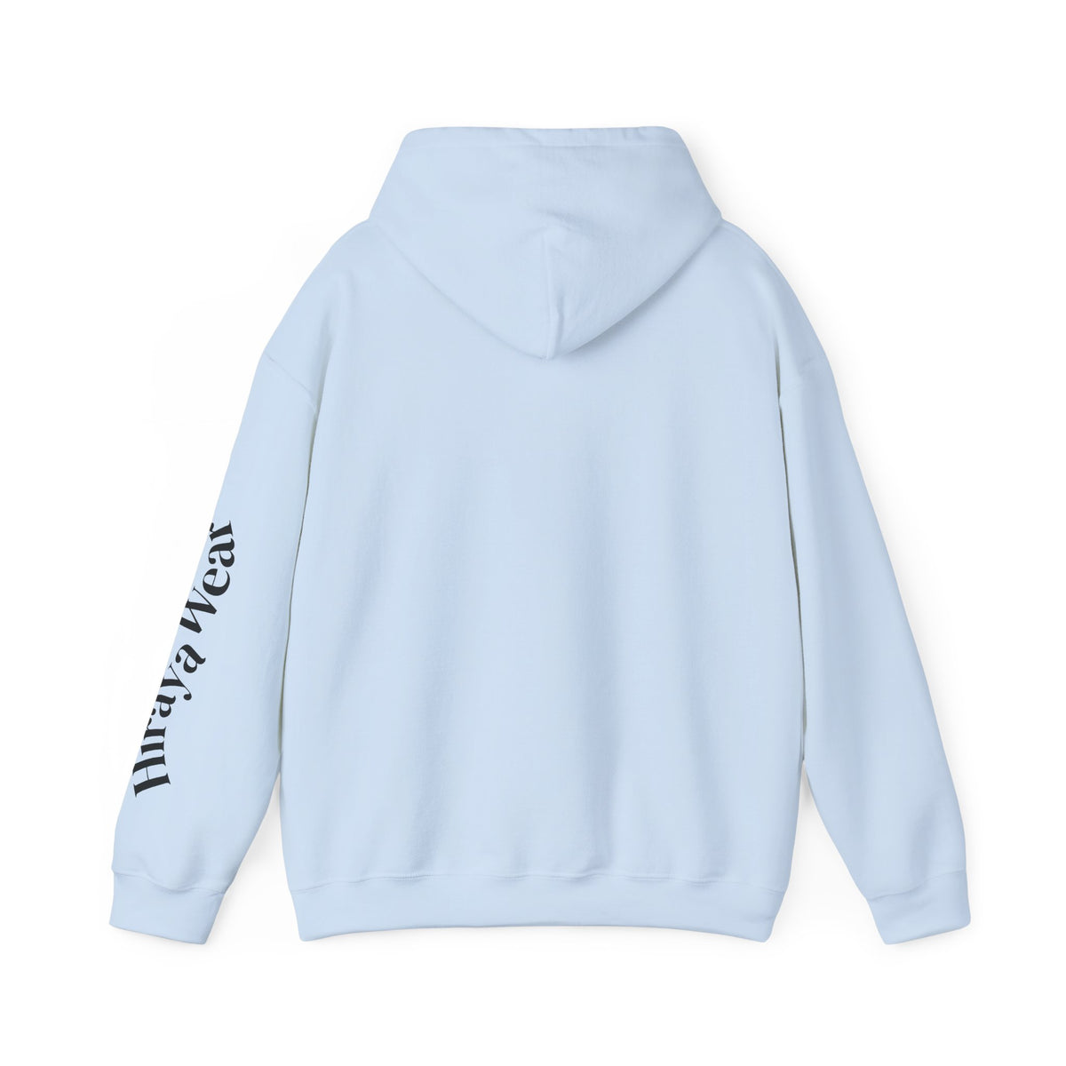 Hiraya Wear Floral Logo Hoodie — Minimalist Sampaguita Sweatshirt