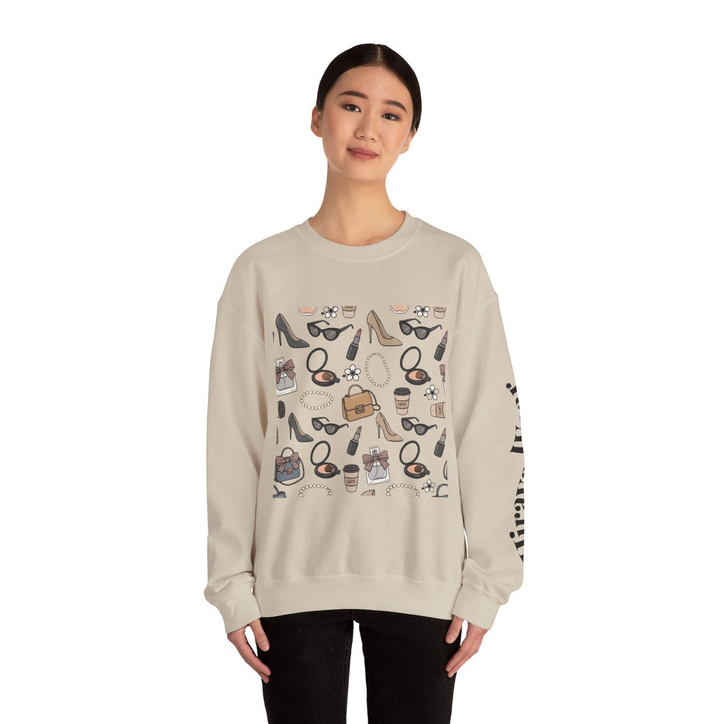 Fashion Icons Sweatshirt | Parisian Chic