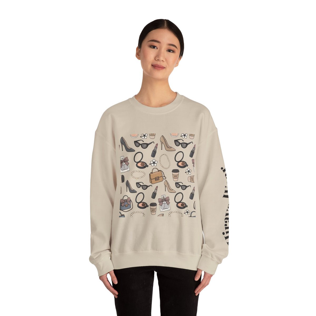 Fashion Icons Sweatshirt | Parisian Chic