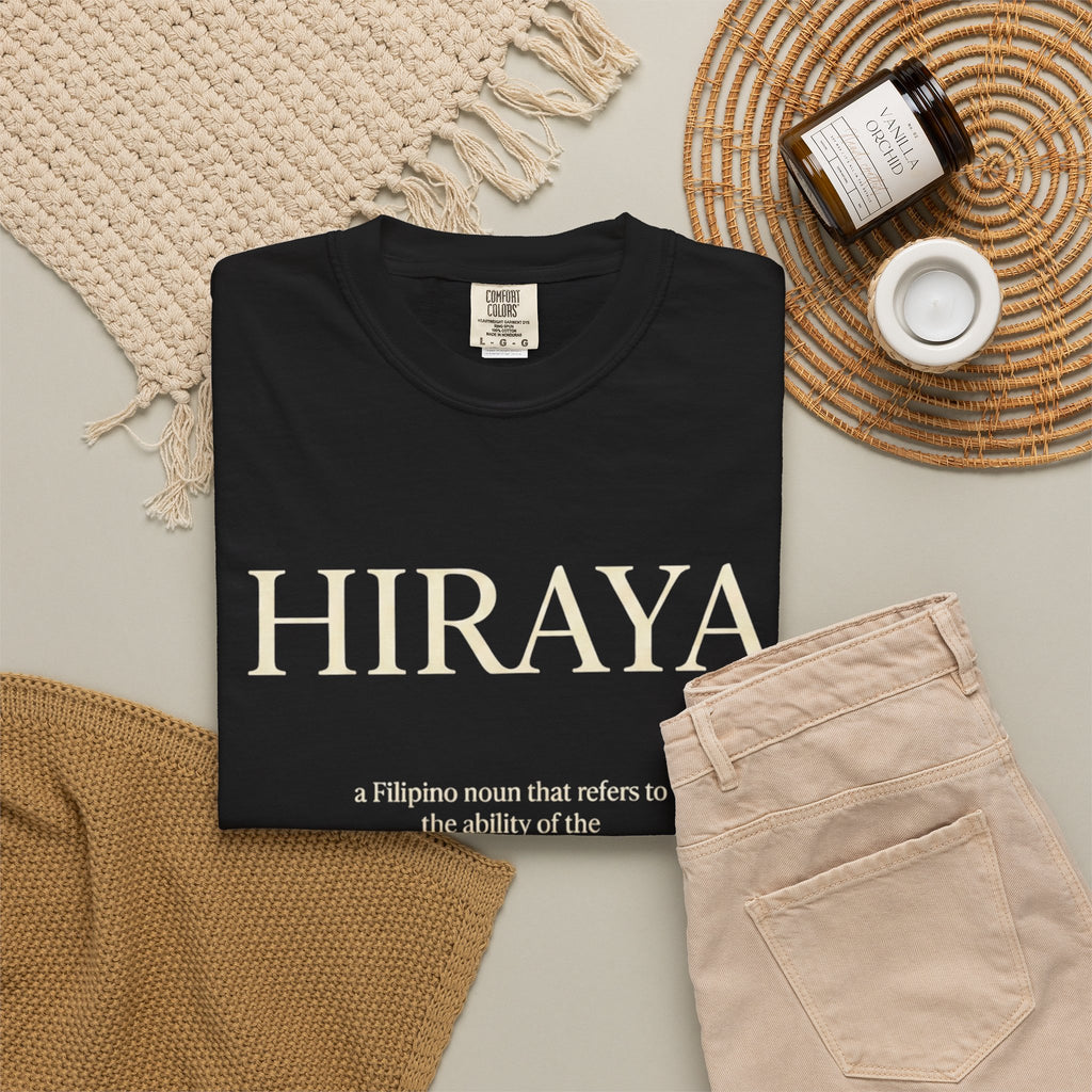 Hiraya Definition T-Shirt — Filipino Inspire Meaning Tee