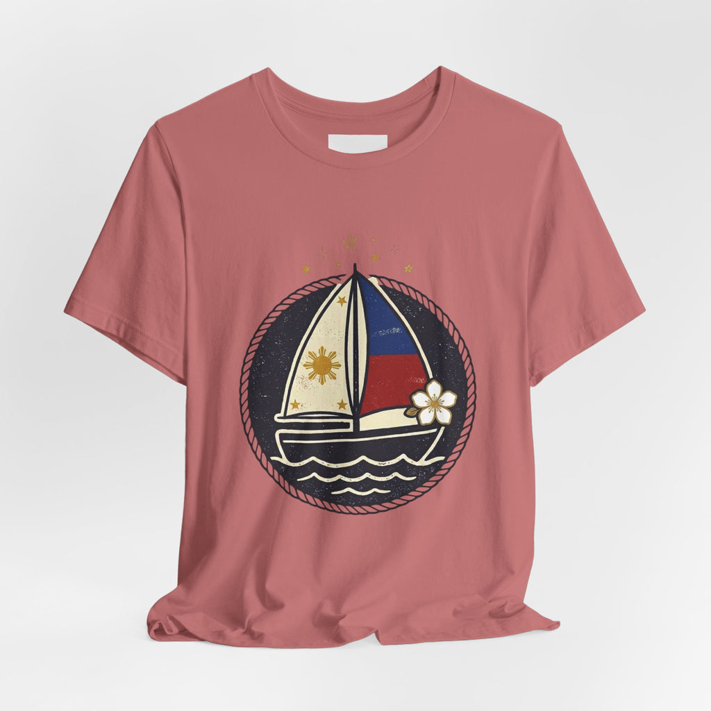 Vintage Sailboat Tee | Nostalgic Philippines